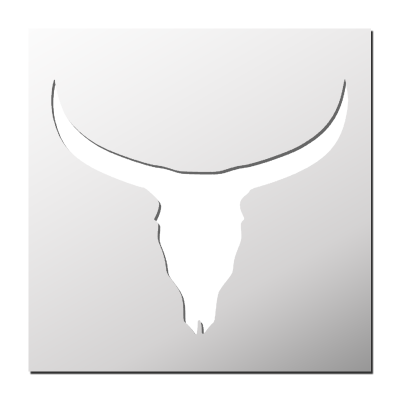 Pochoir Crane Buffle