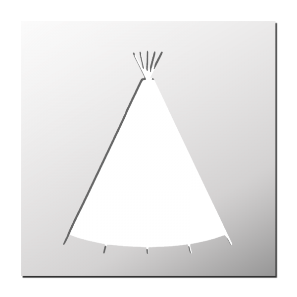 Pochoir Tipi