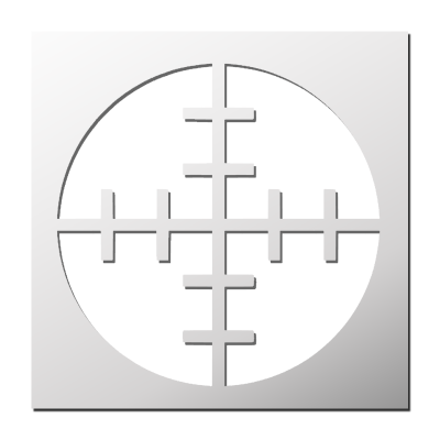 Pochoir Cible