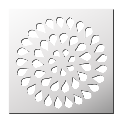 Pochoir Fleur