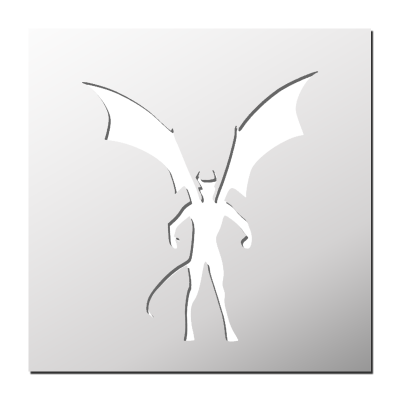 Pochoir Diable