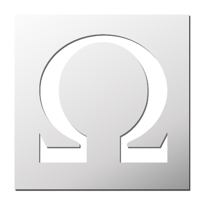 Pochoir Omega