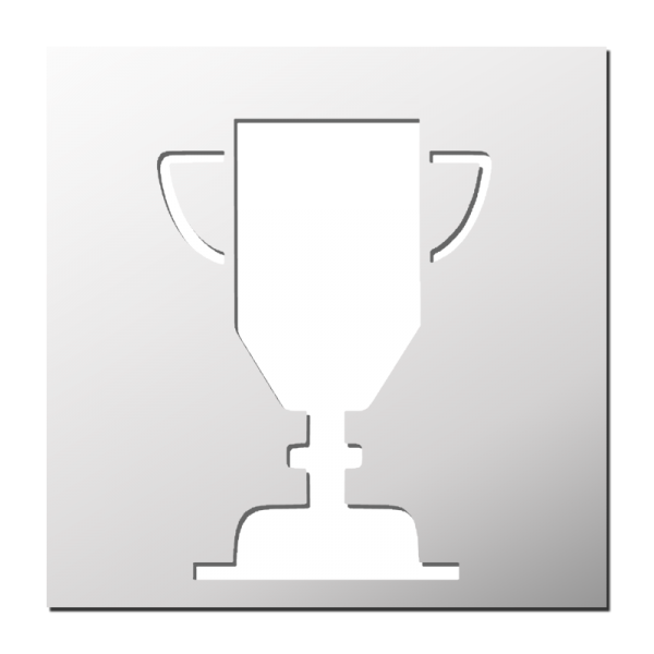 Pochoir Trophée