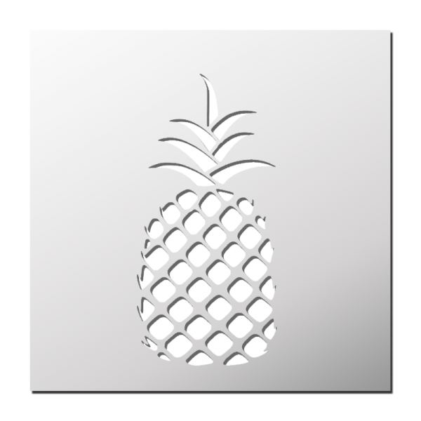 Pochoir Ananas