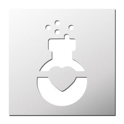 Pochoir Filtre d&rsquo;amour