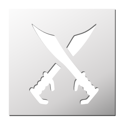 Pochoir Sabres