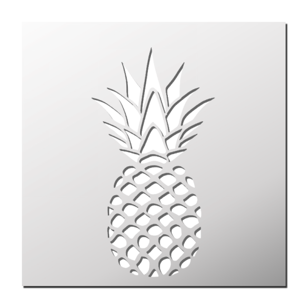 Pochoir Ananas