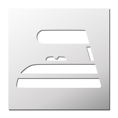 Pochoir Fer à repasser