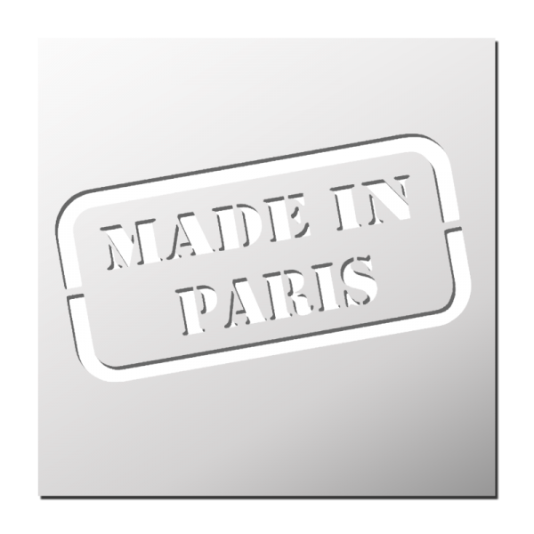 Pochoir Made in PARIS