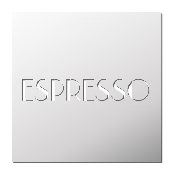 Pochoir Espresso