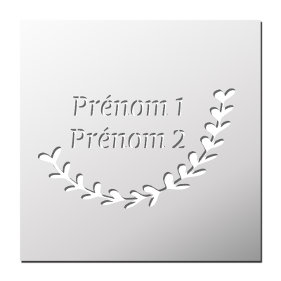 Pochoir déco Prénoms