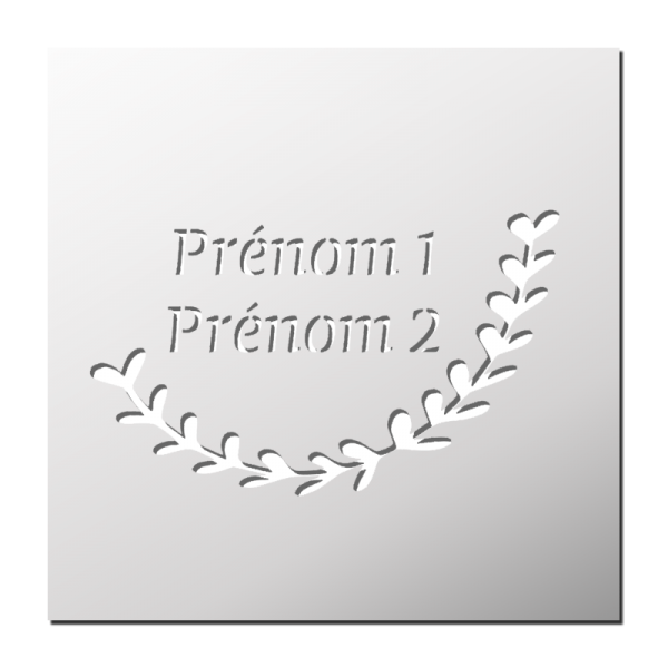 Pochoir déco Prénoms