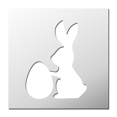 Pochoir Lapin de Pâques