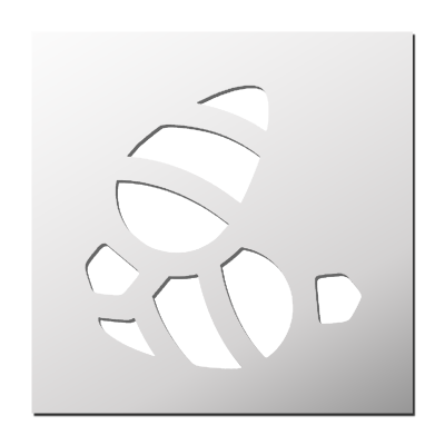 Pochoir Boule de Noël