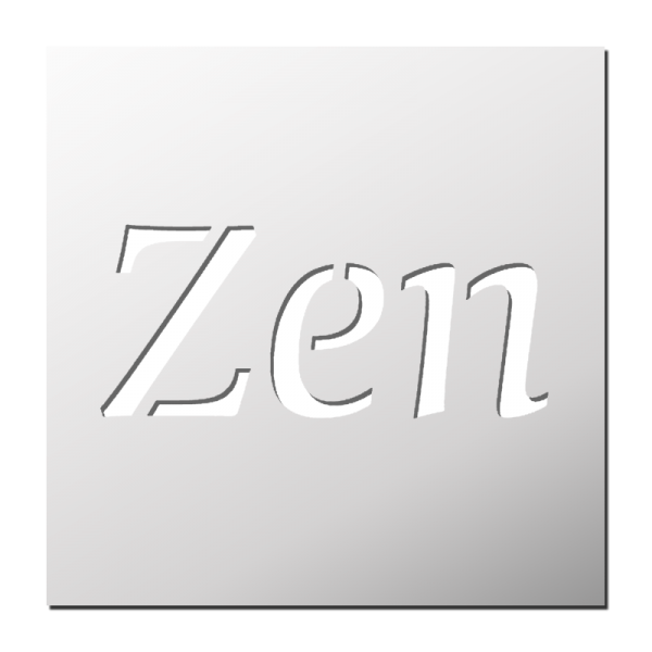 Pochoir Zen