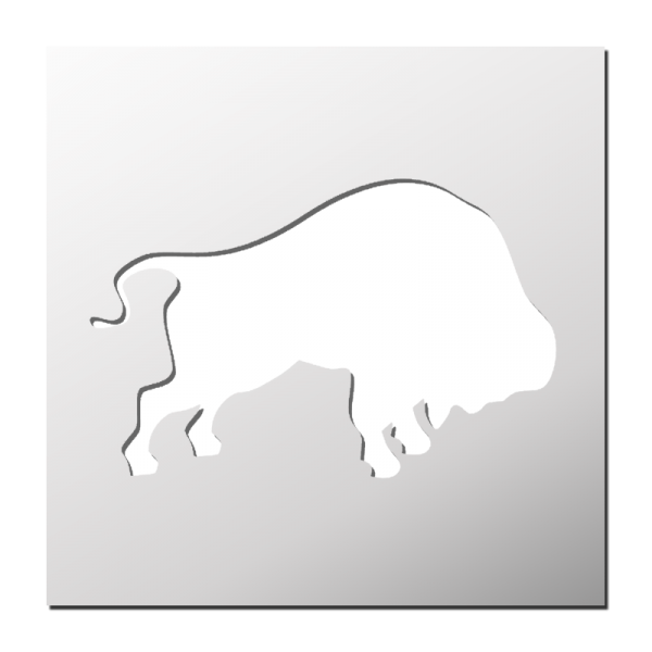 Pochoir Bison