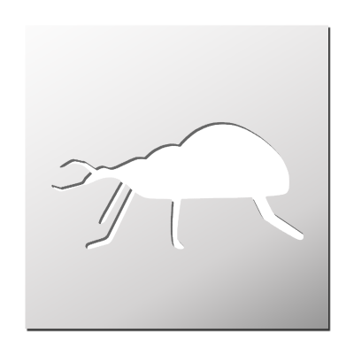 Pochoir Insecte