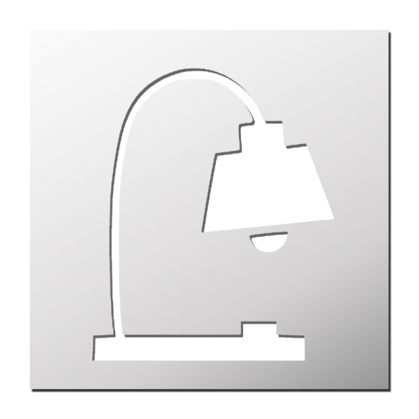 Pochoir Lampe de Bureau