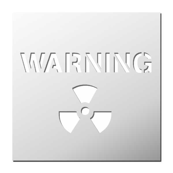 Pochoir Warning