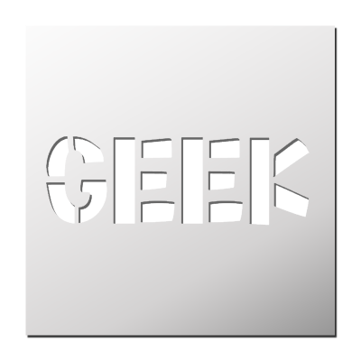 Pochoir Geek