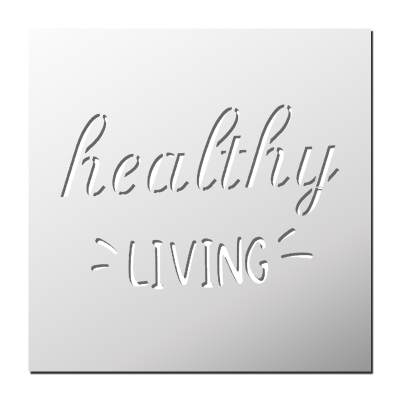 Pochoir Healthy Living