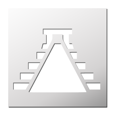 Pochoir Pyramide