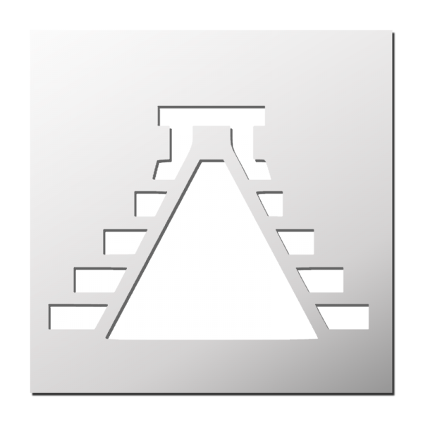 Pochoir Pyramide