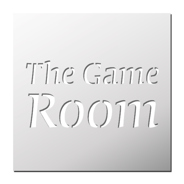Pochoir The Game Room