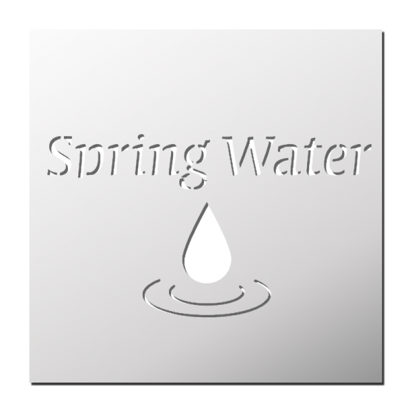Pochoir Spring Water