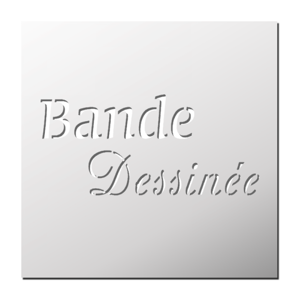 Pochoir Bande dessinée