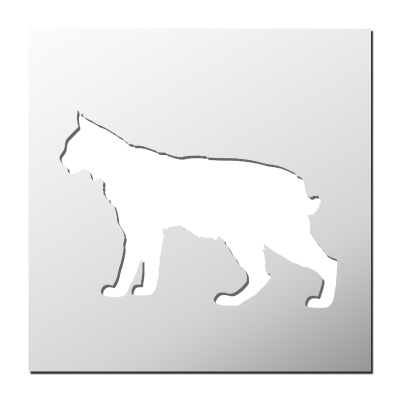 Pochoir Lynx