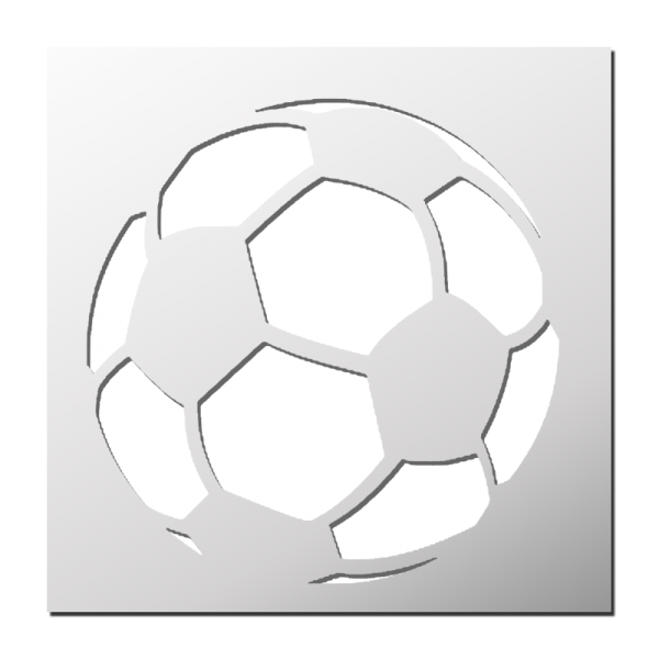 Pochoir Ballon de foot