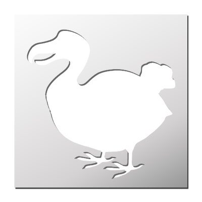 Pochoir Dodo