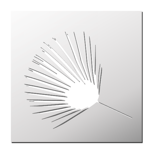 Pochoir Feuille de palmier