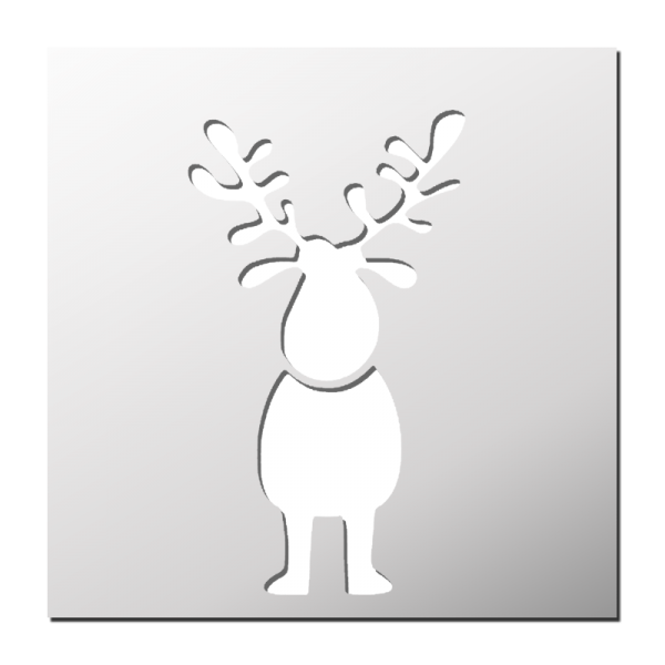 Pochoir Caribou