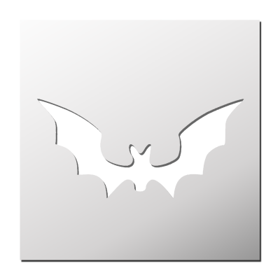 Pochoir Halloween Chauve-souris