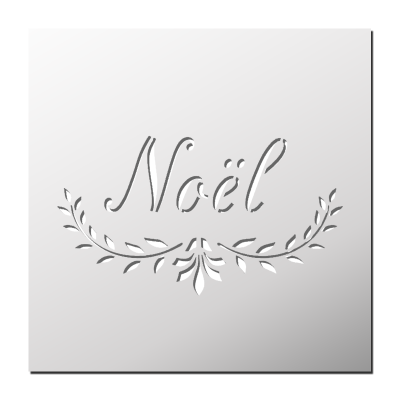 Pochoir Noël