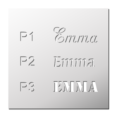 Pochoir Prénom Emma