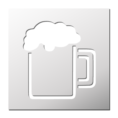 Pochoir Bière