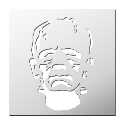 Pochoir Frankenstein