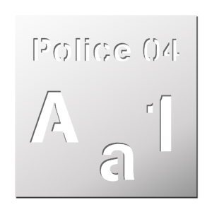 Police 04 (Majuscules, Minuscules, Chiffres)