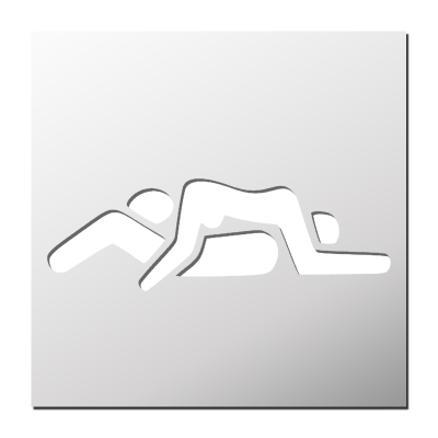 Pochoir Sexe Position 69