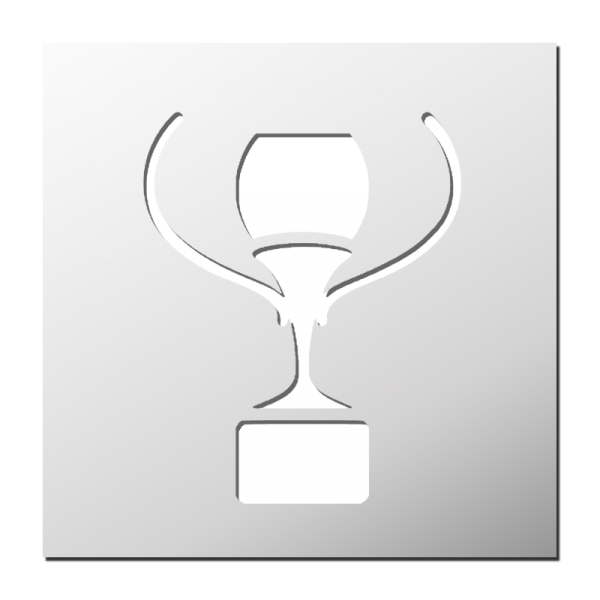 Pochoir Trophée