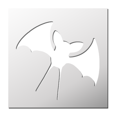 Pochoir Chauve Souris