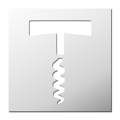 Pochoir Tire Bouchon