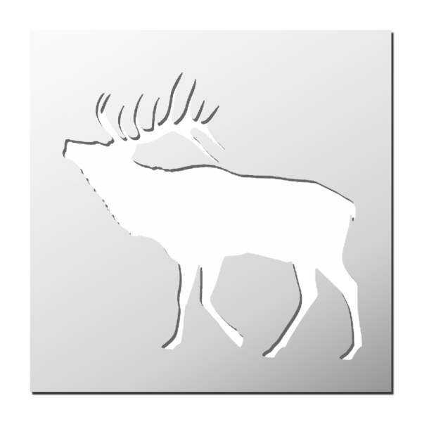 Pochoir Wapiti