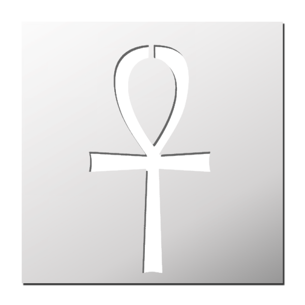 Pochoir Croix de Vie Ankh