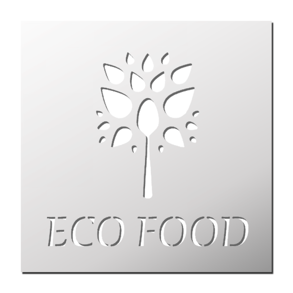 Pochoir ECO Food