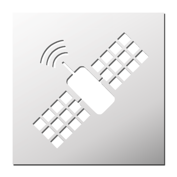 Pochoir Satellite