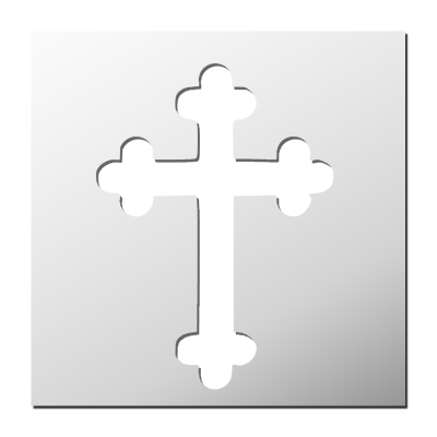 Pochoir Croix